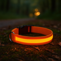 LED Adjustable Dog Collar